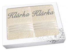 Dárková sada SE JMÉNEM Linie vanilka