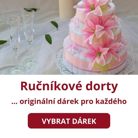 Dorty z ručníků.