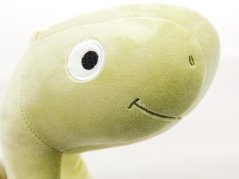 Dětský polštářek/plyšák Dinosaurus zelený 40 cm