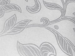 Luxusní damaškové povlečení Rokoko šedé 70x90, 140x200