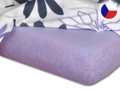 Froté prostěradlo 100x200 EXCLUSIVE fialové