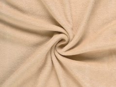 Prostěradlo froté na vysokou matraci 90x200 světle béžové