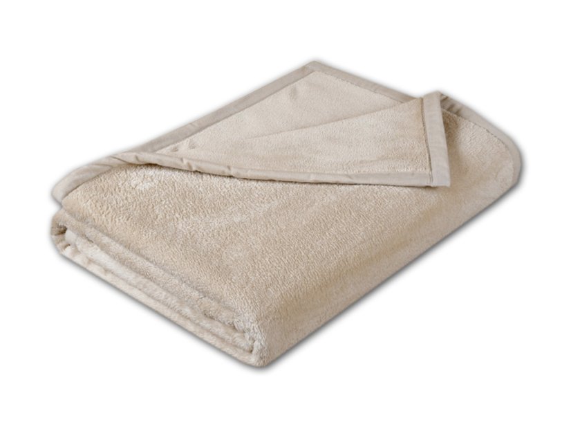 Luxusní deka mikroplyš 200x230 Béžová 400g
