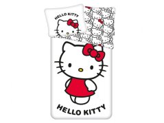 Bavlněné povlečení Hello Kitty 70x90, 140x200