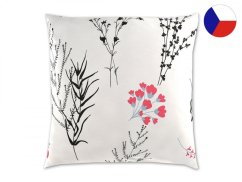 Bavlněný povlak na polštář 40x40 Beauty bílé