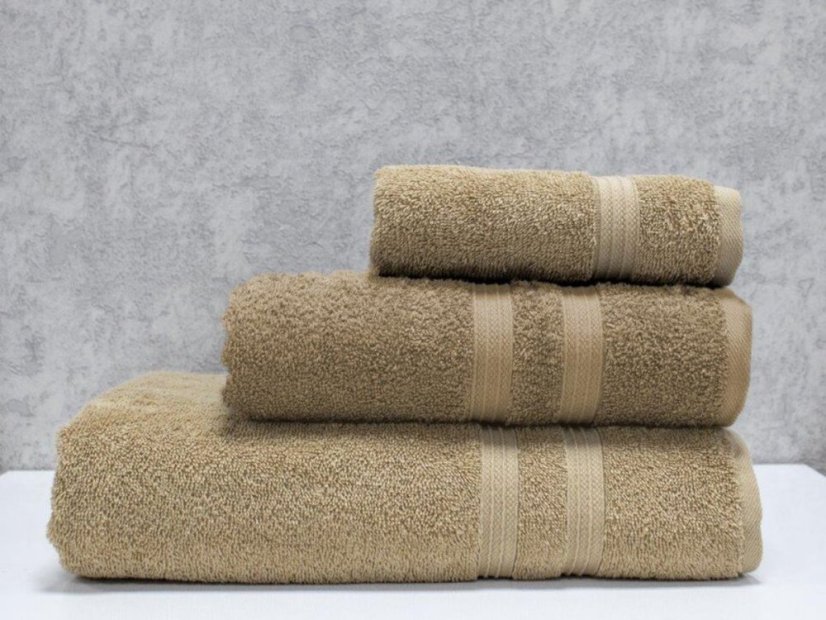 Kvalitní froté osuška 70x140 Violka béžová 450g