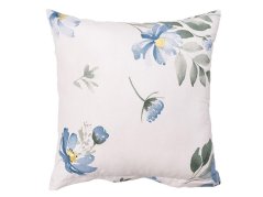 Bavlněný povlak na polštář 50x70 KOMFORT Sasanka modrá