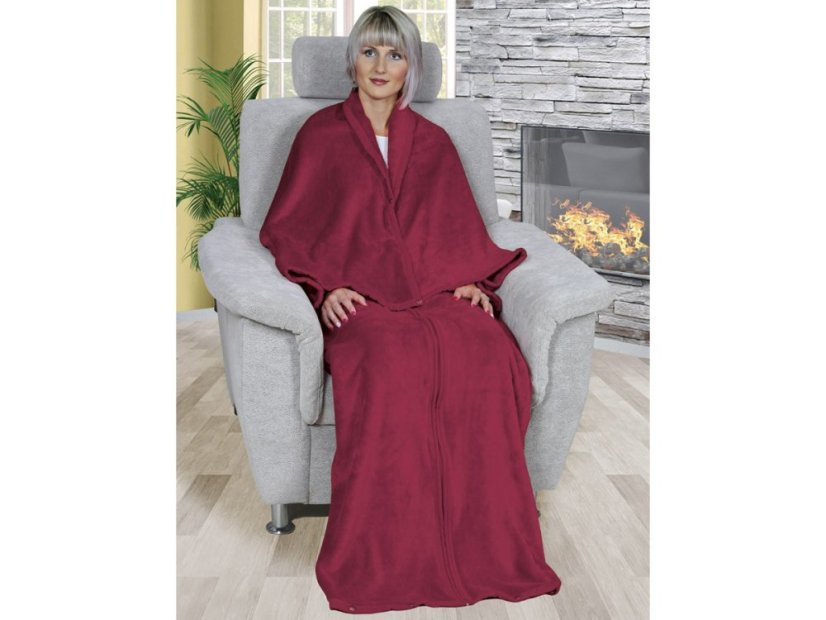 Televizní pytel MICRO vínový