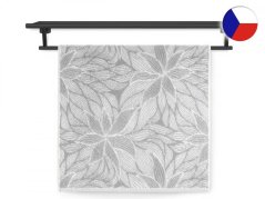 Plážová osuška 75x150 ZARA 450g Divoký květ šedá