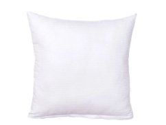 Hotelový povlak na polštář 40x40 Atlas grádl bílý proužek 2 mm