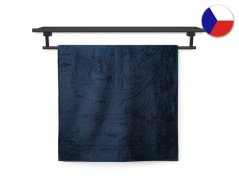 Plážová osuška MAXI 104x180 GRANADA tmavě modrá 450g