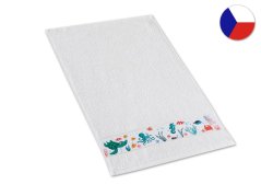 Dětský ručník RUJANA 30x50 Mořský svět bilý 400g