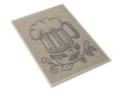 Malý kuchyňský ručník 35x50 ZARA 450g Pivo šedošedá