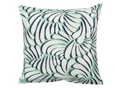 Bavlněný dekorační polštářek 40x40 KOMFORT Iluze 2 mentol