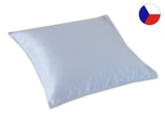Luxusní saténový povlak na polštář 40x40 ORNELLA Světle šedá