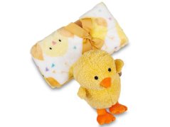 Dárkový set pro miminko SLEEP Kuřátko + deka