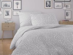 Francouzské povlečení bavlna EXCLUSIVE 2x 70x90, 200x200 Astra šedá