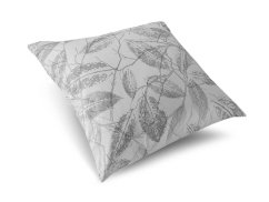 Damaškový povlak na polštář 40x40 EXCELLENT DIAMANT Poezie podzimu šedá