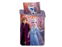 Bavlněné povlečení Frozen 2 sister purple 70x90, 140x200