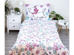 Dětské bavlněné povlečení Marie Cat Floral 70x90, 140x200