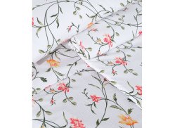 Krepové povlečení 240x220, 2x 70x90 EXCLUSIVE Aria floralis