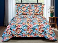 Povlečení bavlna EXCLUSIVE Sedmikráska 5D 2x 70x90, 240x200