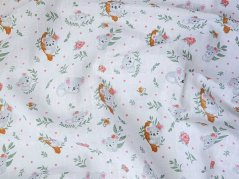 Dětské látkové pleny s potiskem 70x70 Koala holka 5ks