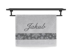 Malý ručník se jménem NA PŘÁNÍ 30x50 Vločky jemná ocel