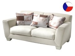 Krepový povlak na polštář 40x40 KOMFORT Pampelišky 3D hnědé 