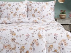 Bavlněné EXCLUSIVE povlečení 2x 70x90, 200x200 Liselotte terakota