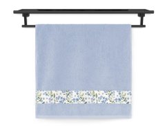 Froté osuška 70x140 NORA TISK 450g Pomněnka modrá