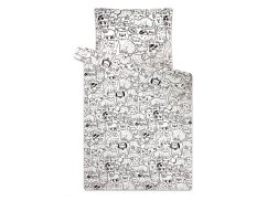 Luxusní mikroplyšové povlečení 140x200, 70x90 Kočky a psi