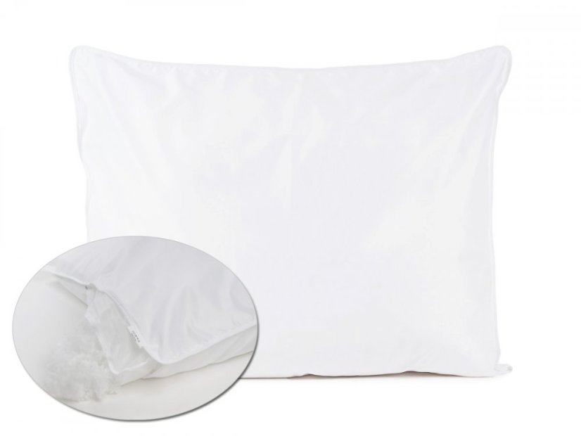 Polštář STANDARD neprošitý 45x60 bílý 330g zip