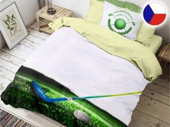 Bavlněné 3D povlečení 70x90, 140x200 Golf