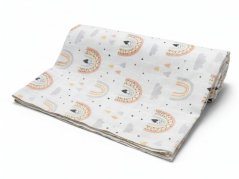 Tetra osuška dětská 90x100 Duha růžová 1ks