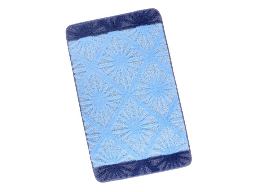 Koupelnová předložka 60x100 Paprsky modré