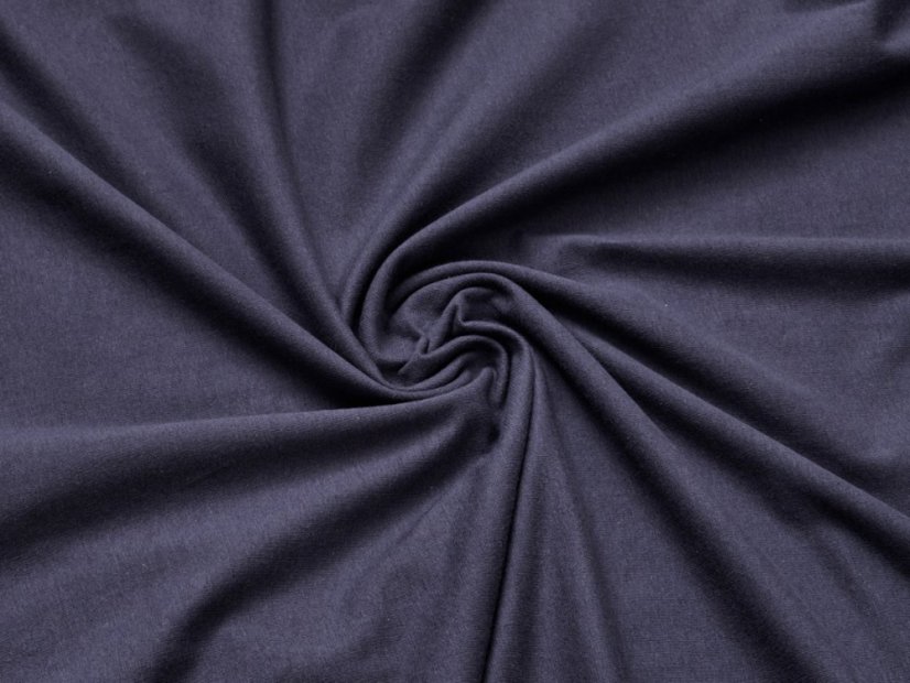 Jersey prostěradlo na vysokou matraci 220x200 EXTRA Tmavě modré