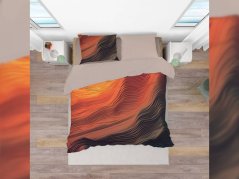 Bavlněné 3D povlečení 140x200, 70x90 Imagine brown
