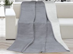 Deka KIRA PLUS světle šedá/tmavě šedá 450g 150x200