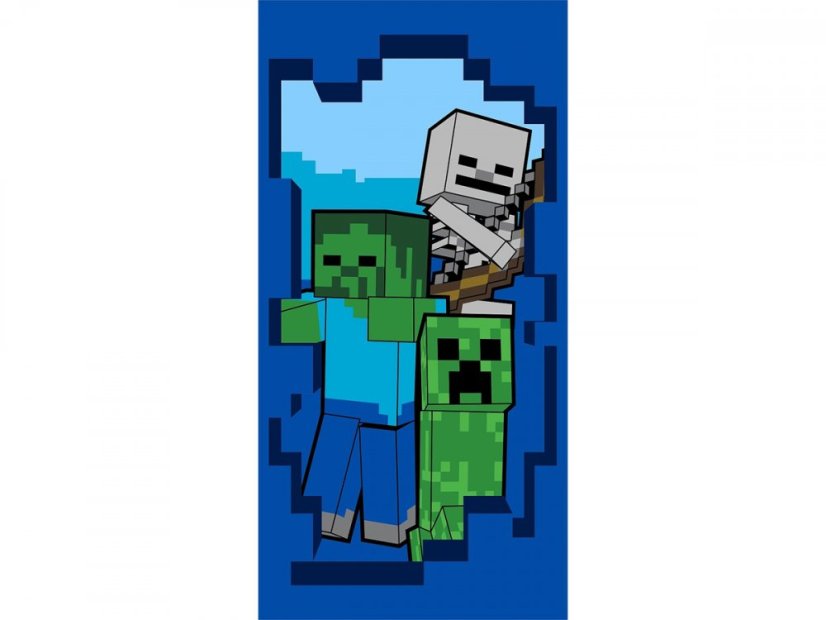 Dětská osuška Minecraft Beware 70x140