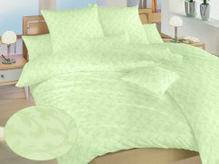 Luxusní damaškové povlečení Rokoko zelené 2x 70x90, 200x200