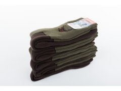 THERMO FROTÉ ponožky pro myslivce 41/42 Kanec