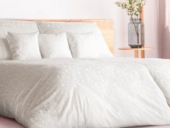 Damaškové povlečení EXCELLENT 2x 70x90, 200x200 TENCEL Perlový sen krémový