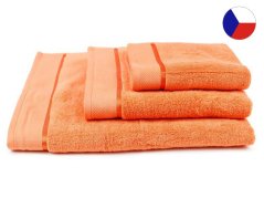 Froté ručník z mikrobavlny STAR 450g oranžový 50x100