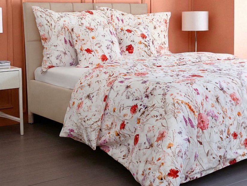 Povlečení satén 2x 70x90, 240x220 Luční tanec