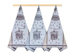 Kuchyňské utěrky EXTRA Káva 3ks