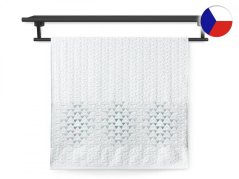 Luxusní froté osuška 70x140 TERRY TRIANGL 500g bílo/mintová