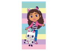 Dětská osuška Gabbys Dollhouse Colors 70x140