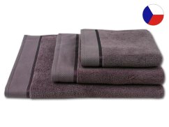 Froté ručník z mikrobavlny STAR 450g antracitový 50x100