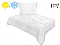 Set přikrývky a polštáře LUXUS PLUS celoroční 140x200+70x90 1000g